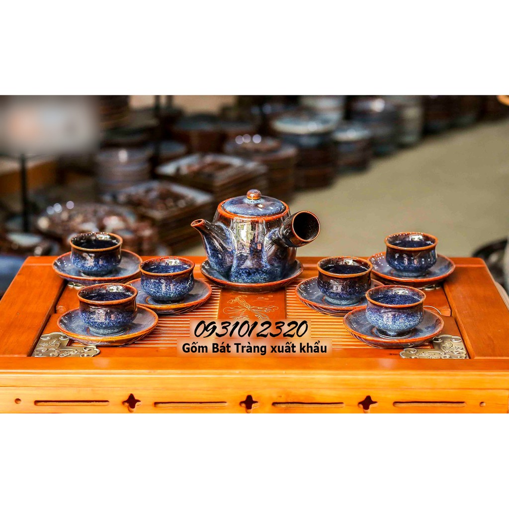 bộ ấm chén sứ