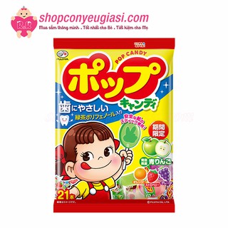[Tách Lẻ 1 Cái] Kẹo Mút Trái Cây Pop Candy Chống Sâu Răng - Cho Bé Từ 12m+ - Date 07/2020
