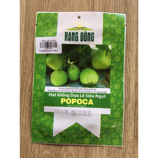 Hạt Giống Dưa Lê Siêu Ngọt PoPoCa