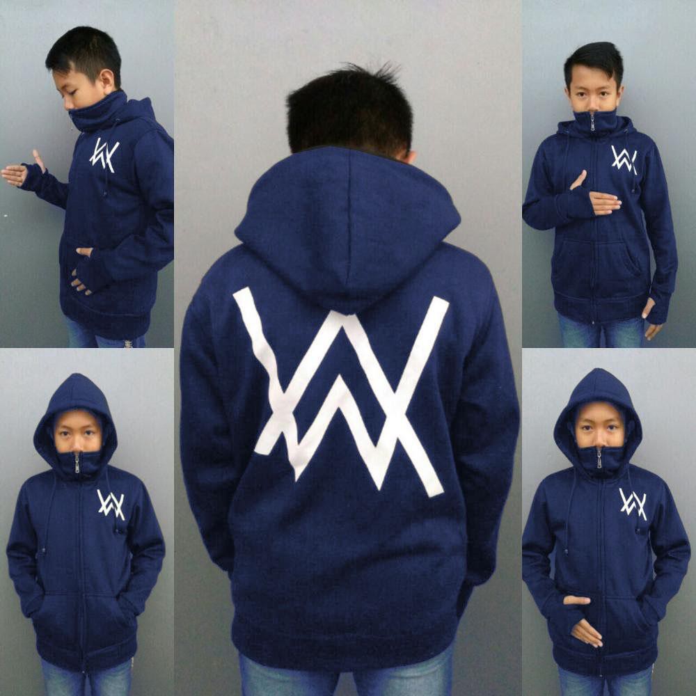 Áo Khoác Hoodie In Hình Ninja Alan Walker Cho Bé