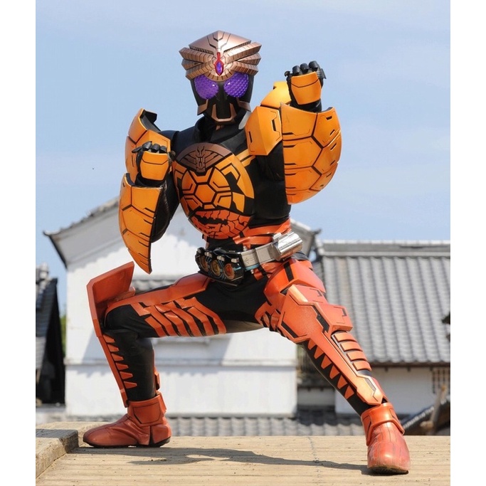 Mô hình Shf Kamen Rider OOO Burakawani Combo- Chính hãng  Bandai