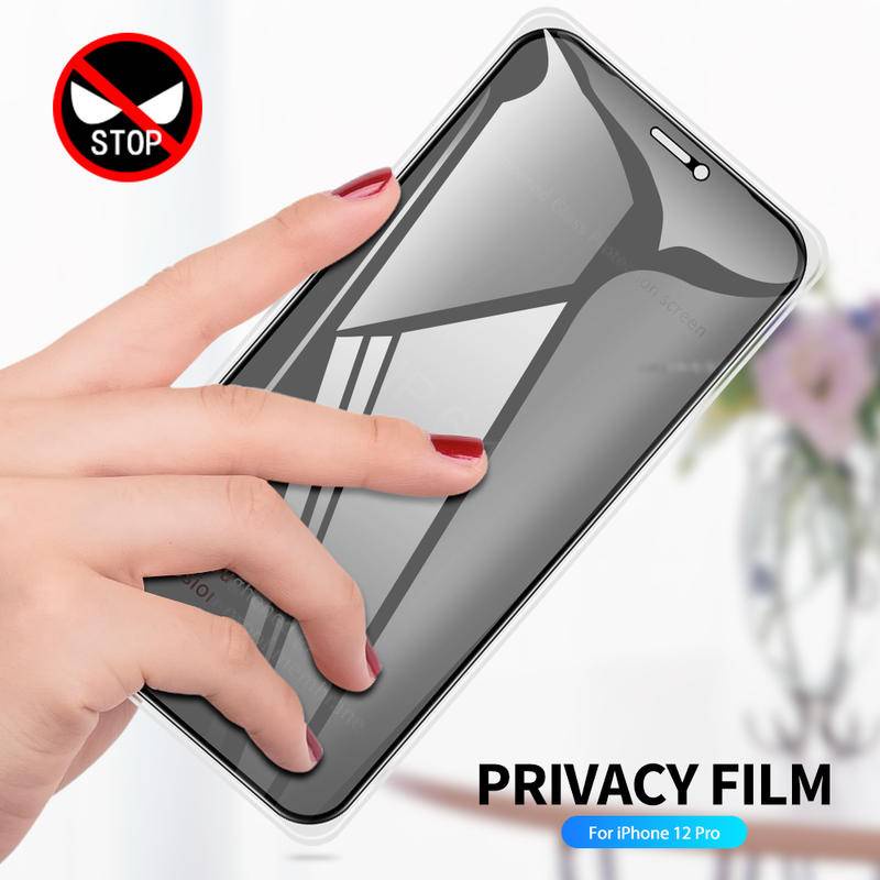 Ốp Điện Thoại Kính Cường Lực Chống Nhìn Trộm Cho iPhone 13 12 11 Pro Max Mini X XR XS Max 7 8 6 6s Plus SE 2020 2022