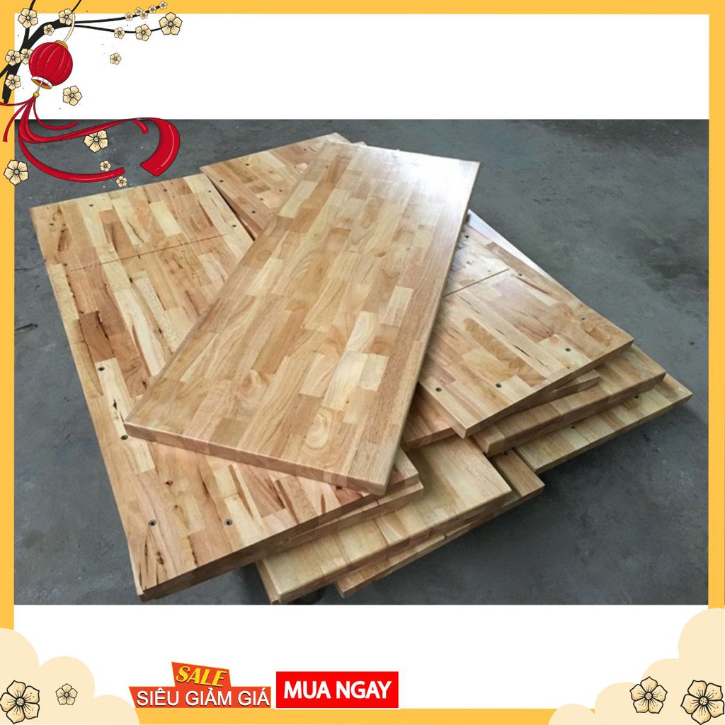 mặt bàn gỗ thịt mặt bàn gỗ cao su / đủ size bền đẹp | BigBuy360 - bigbuy360.vn