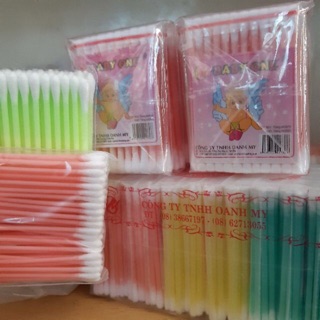 Tăm bông bịch ráy tai Oanh My 12 tép/lốc