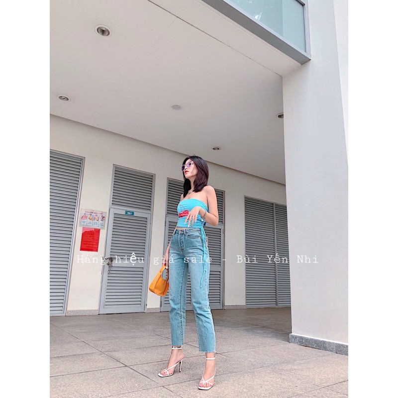 Quần slim straight cạp cao B.D.G urban outfitters chuẩn