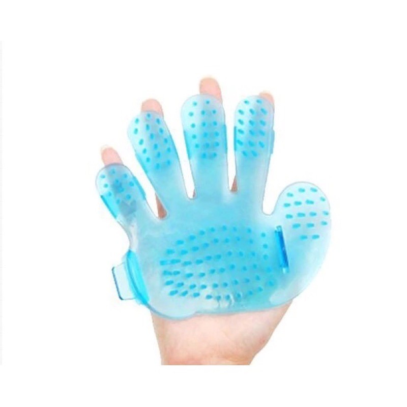 [Mã PET50K giảm Giảm 10% - Tối đa 50K đơn từ 250K] Găng tay tắm cho chó mèo bằng silicon siêu dẻo, mềm mại
