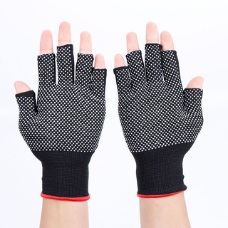 Găng Tay Chạy Xe Vải Nylon Mỏng Thoáng Khí Chống Trượt Tiện Dụng