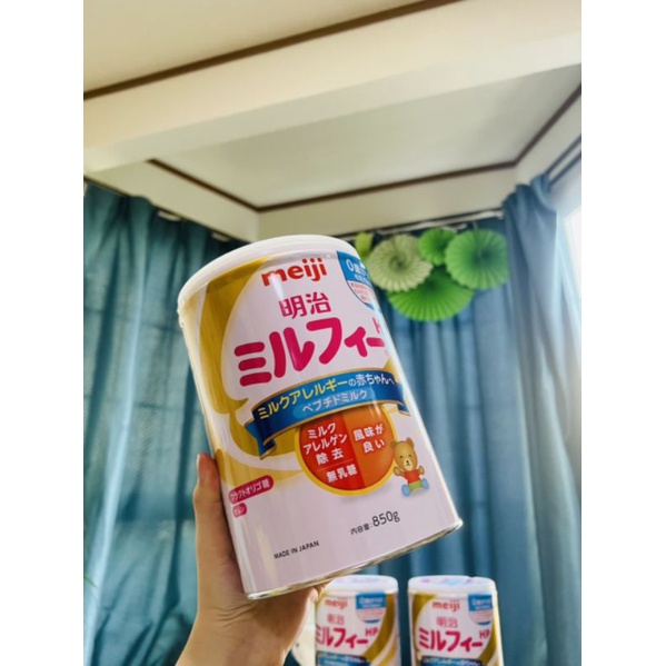 (hàng sẵn)Sữa Meiji HP cho bé dị ứng đạm sữa bò 850g date 07.2024