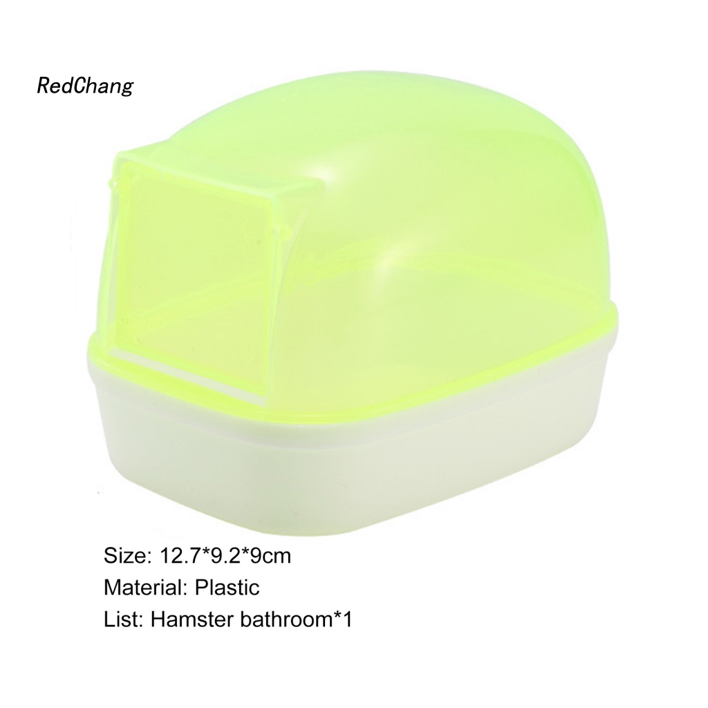 Hộp Đựng Cát Vệ Sinh Cho Chuột Hamster / Thỏ Hình Dáng Đáng Yêu