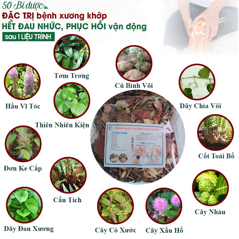 Thang Thuốc Xương Khớp Giúp Cải Thiện Sức Khỏe