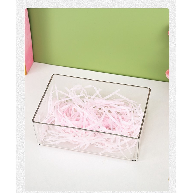 khay chữ nhật trong suốt đa năng cho hamster/ thỏ/ bọ/ nhím/ sóc,...