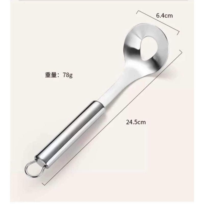 Thìa Làm Mọc, Thìa Làm Thịt Viên, Thìa Đa năng làm bằng inox cực xịn