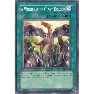 Thẻ bài Yugioh - TCG - A Wingbeat of Giant Dragon / LOD-044'