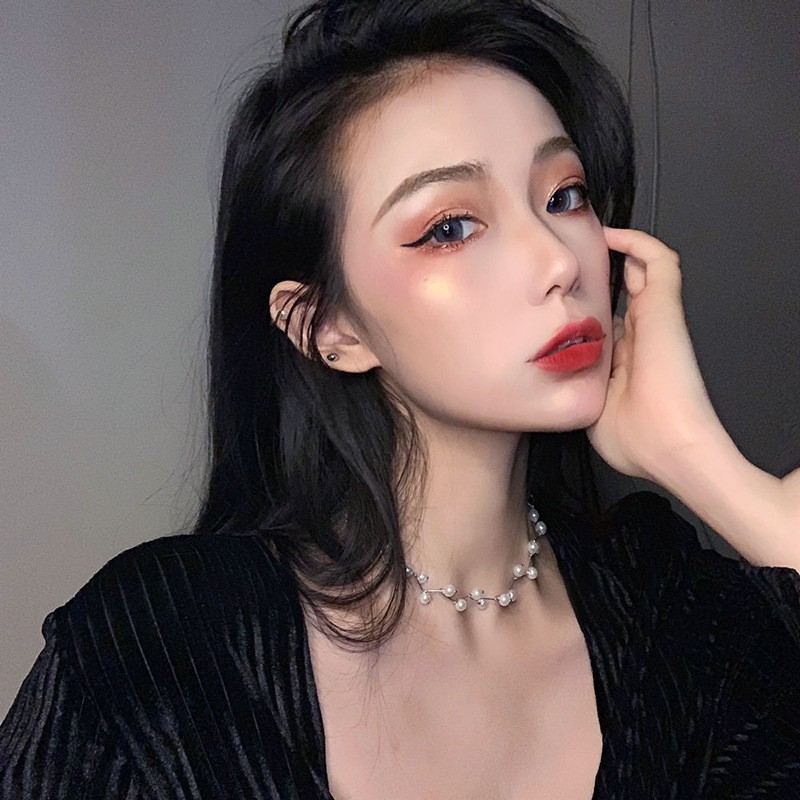 Vòng cổ dây chuyền nữ dễ thương thanh lịch nhẹ nhàng phong cách Lolita hàn quốc V113