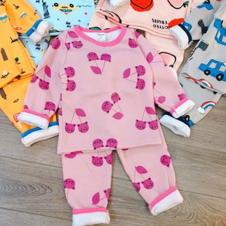 Bộ nỉ lông size nhỡ cho bé