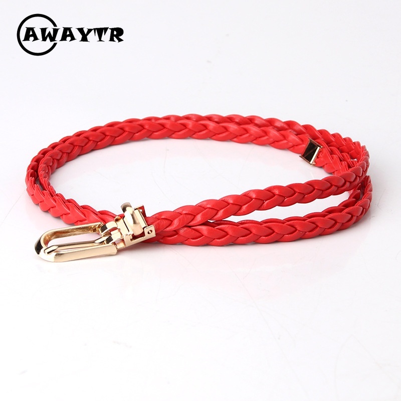 Thắt Lưng Dây Bện Kiểu Dáng Đơn Giản Thời Trang Cho Nữ