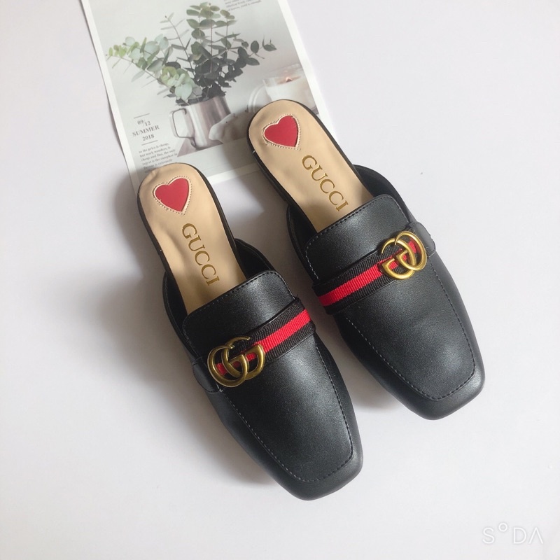Giày sục nữ- Sục GC da mềm hàng đẹp- Thu Trang Shoes