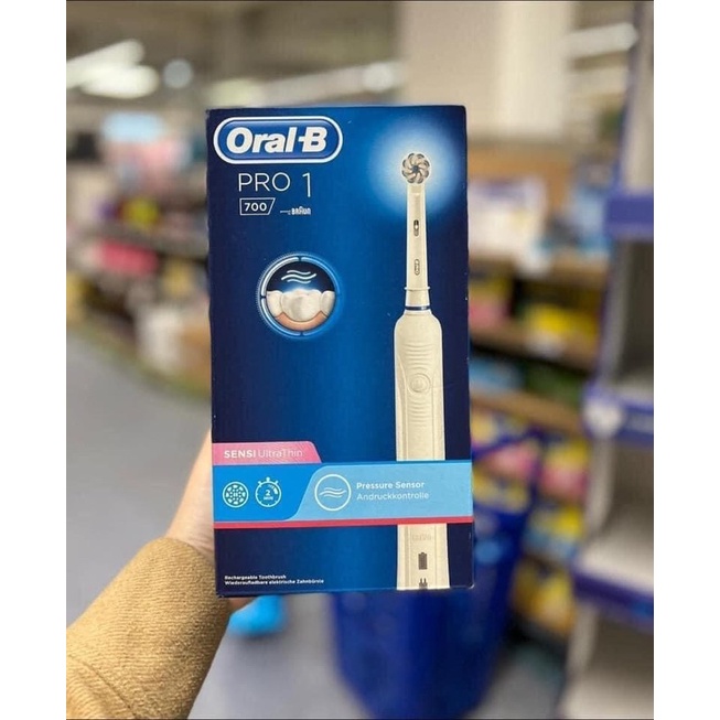 Bàn chải điện Oral B Pro 1 hàng nội địa Pháp