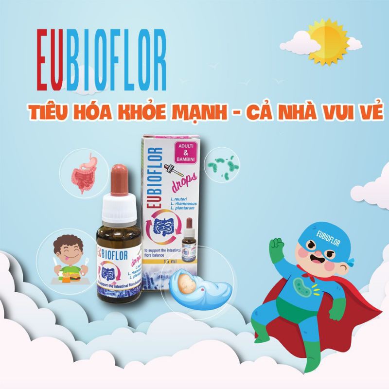 Men Vi Sinh Eubioflor - tăng cường tiêu hóa, giúp ăn ngon miệng, giảm rối loạn tiêu hóa