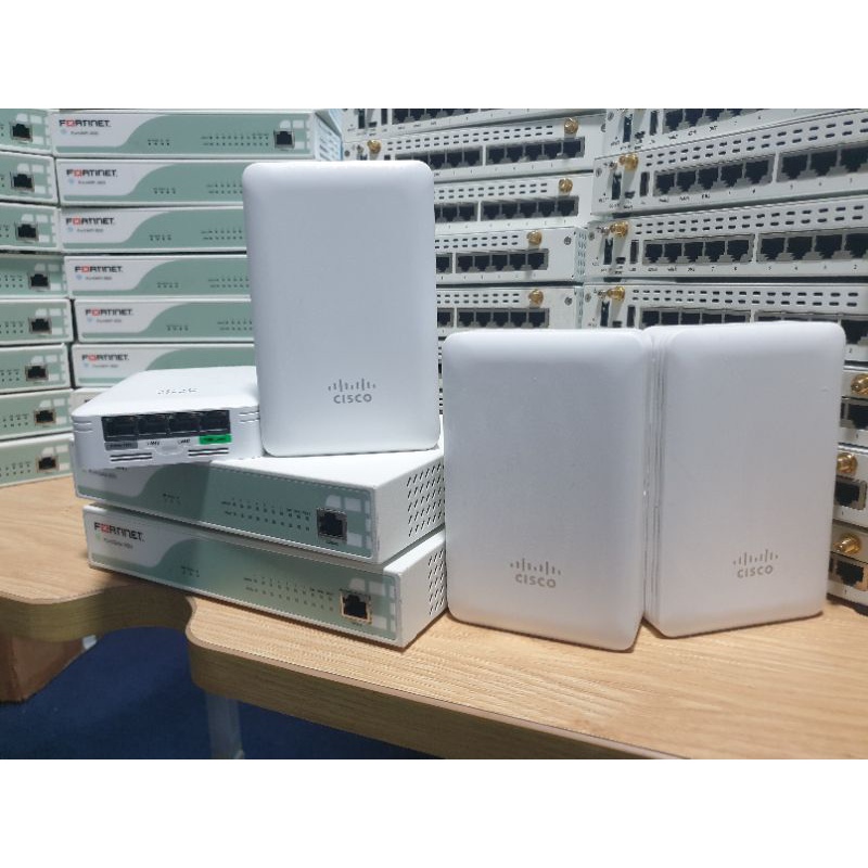 Gói Thiết Bị Combo Cân bằng tải fortigate 60D kèm Cisco Wifi 1815w