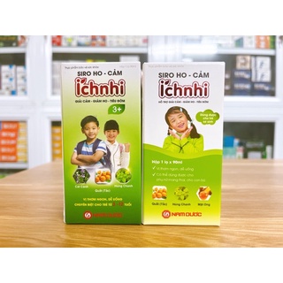 Siro Ích Nhi  giúp giải cảm- giảm ho- tiêu đờm (Chai 90ml)