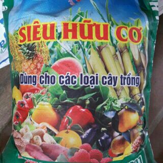 1kg phân bón siêu hữu cơ dùng cho các loại cây trồng.