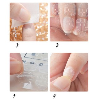 Tấm dán silicon 2 mặt dùng để gắn móng giả