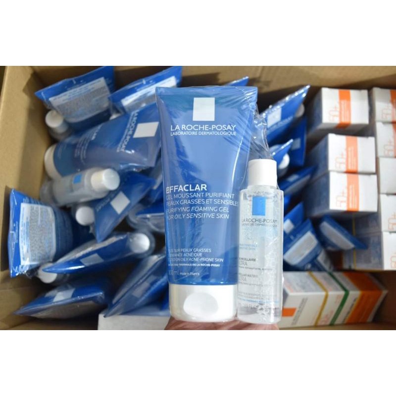 [Auth có tem phụ tiếng việt] Sữa rửa mặt da dầu mụn Effaclar La Roche Posay 50ml, 200ml | BigBuy360 - bigbuy360.vn