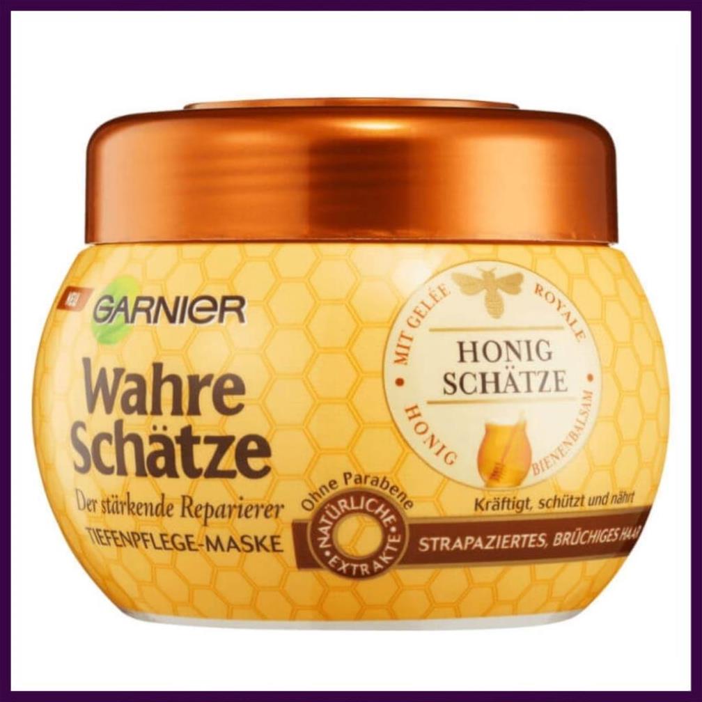 Kem ủ tóc Dưỡng Tóc Mềm Mượt Garnier Wahre schätze Pháp 300ml