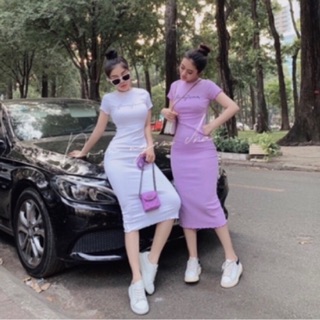 Body qua gối - Váy đầm body bonjour