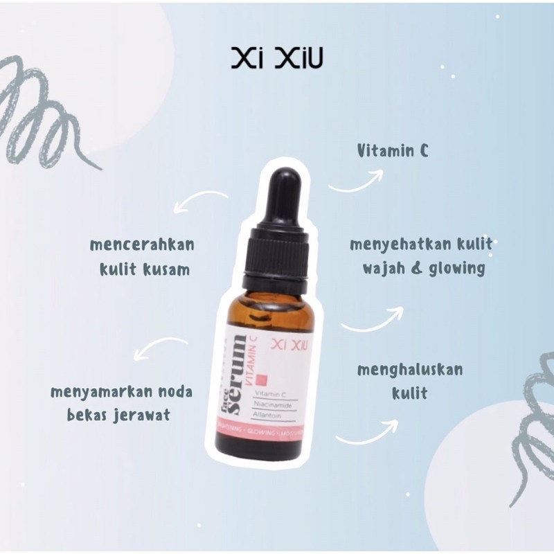 (hàng Mới Về) Serum Vitamin C Làm Trắng Da Trị Mụn Griya Xiu Xiu