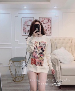 Combo áo micki và quần bò