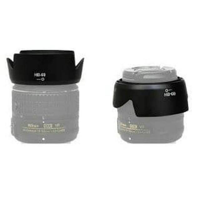 Loa Che Nắng Hb-69 Nikon Kit 18-55mm Vr Ii D3200 D3300 D5200 D5300