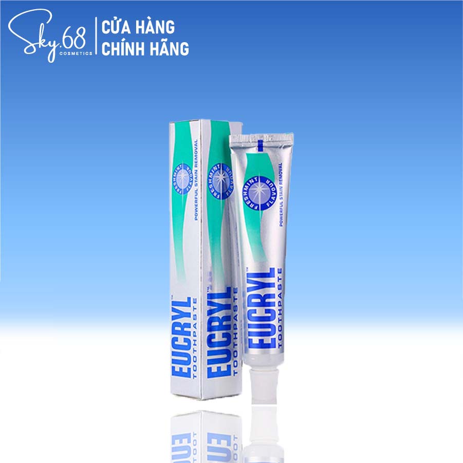 Kem Đánh Trắng Răng Eucryl Toothpaste 50g