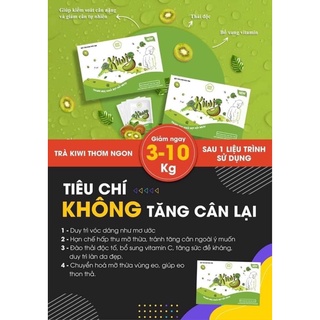 [Chính hãng ] Bột trà trái cây kiwi-Emodetox