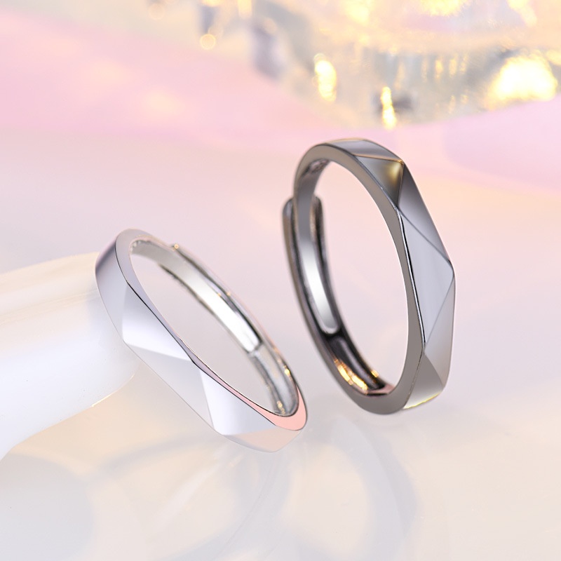 Nhẫn Thời Trang Hàn Quốc Đơn Giản Dành Cho Nam Và Nữ