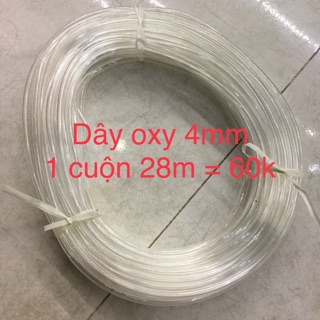 Dây oxy cho hồ cá 4mm , 5mm