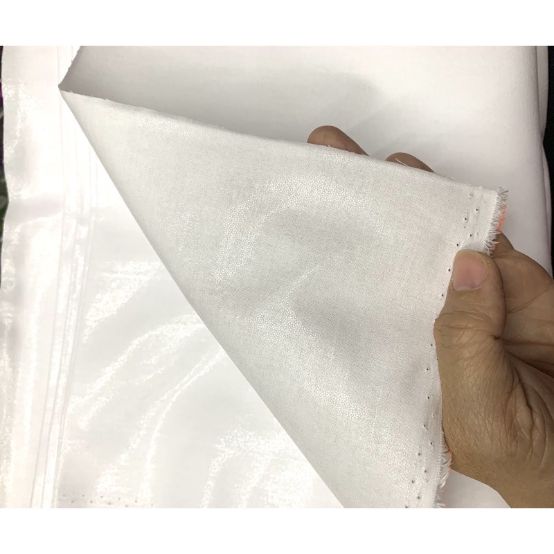 Keo/ mếch vải mềm.