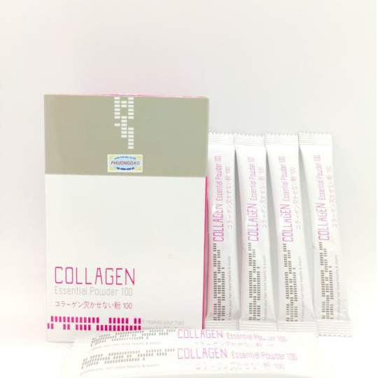 Bột Collagen Thảo dược Nguyên Chất Sử Dụng Khi Uốn, Ép, Duỗi, Nhuộm tóc Mugens Collagen essential powder 100