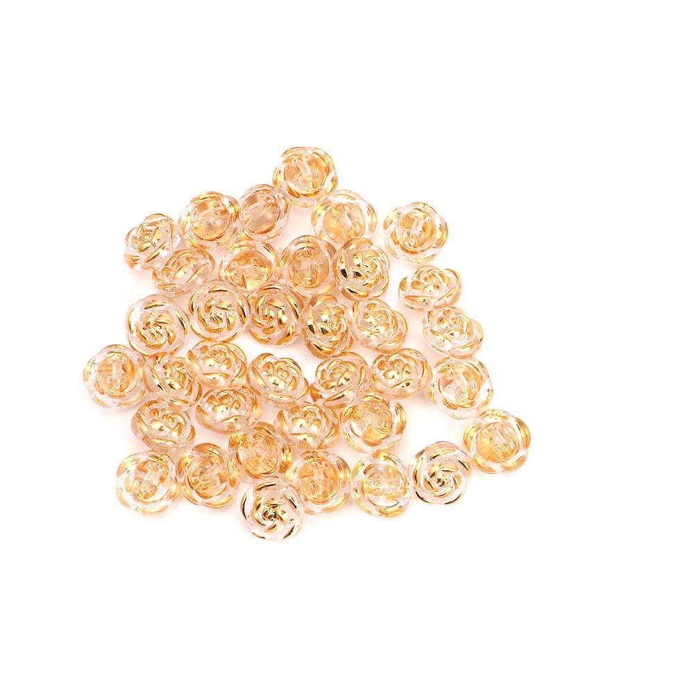 YIYU Set 100 Hoa Hồng Vải May Vá