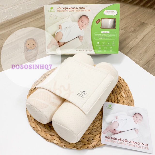 GỐI CHẶN SƠ SINH MEMORY FOAM LULLABY