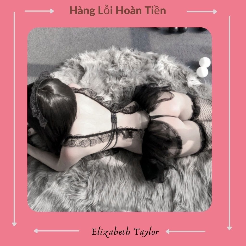 Bộ Đồ Lót Đan Dây Ren Sexy - Nội Y Nữ Sexy - Set Đồ Ngủ Cực Tôn Vòng 1 Và Vòng 3 Siêu Sexy Gợi Cảm