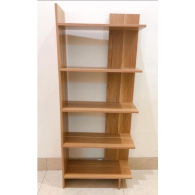 Kệ sách gỗ 5 tầng đa năng bằng gỗ cứng cực đẹp