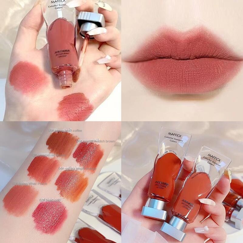 Son Môi Màu Nhung Trong Suốt Không Dễ Phai Không Dính Thành Cốc