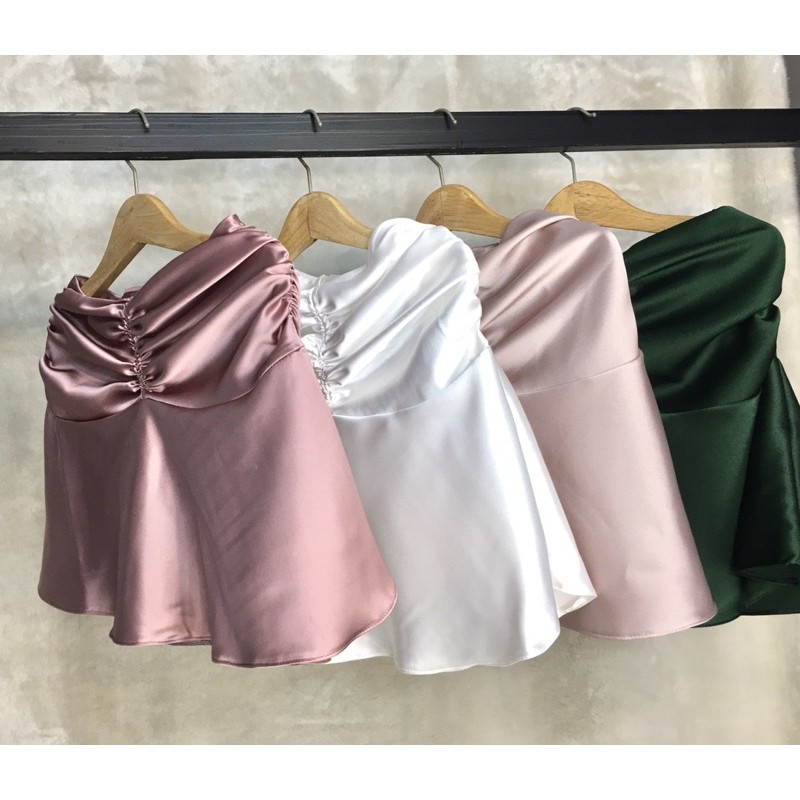 [ Mã FADIRECT20 giảm 20K đơn 150K] chân váy nhún hông hình thật 100% | BigBuy360 - bigbuy360.vn