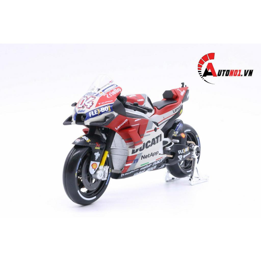 Mô hình xe mô tô GP Ducati desmosedici 2018 no.4 1:18 Maisto 5747
