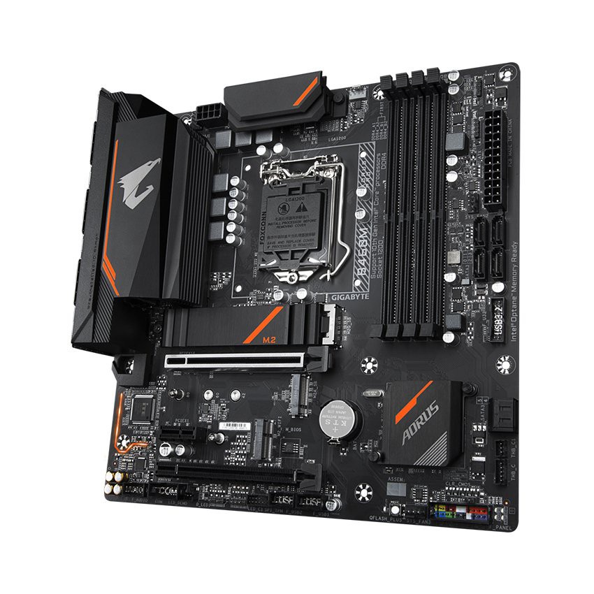 Mainboard Gigabyte B460M AORUS PRO (Intel B460, Socket 1200, mATX, 4 khe RAM DDR4)