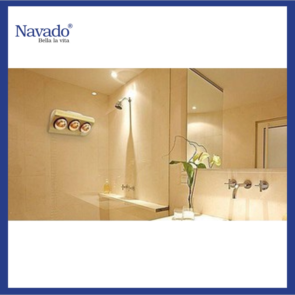 Đèn Sưởi 3 Bóng Navado | Bảo Hành Chính Hãng