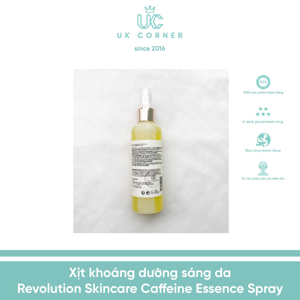 Xịt khoáng dưỡng đa năng Revolution Sáng da/ Cấp ẩm/ Giảm dầu 100ml