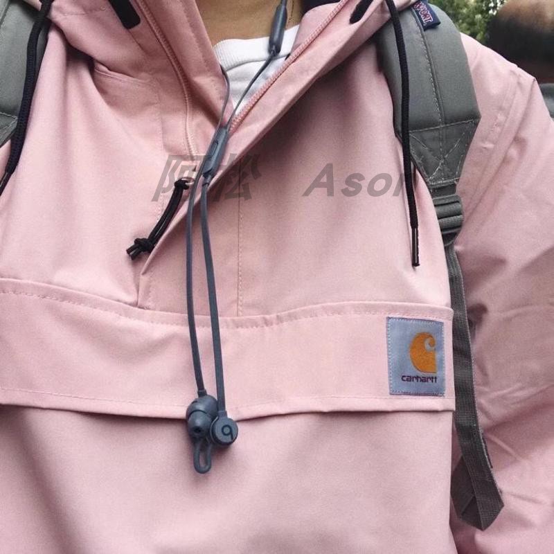 OJSV kahart Carhartt fleece-lined jacket zipper hooded waterproof functional tooling jacket jacket men's and women's fashion brand 2021